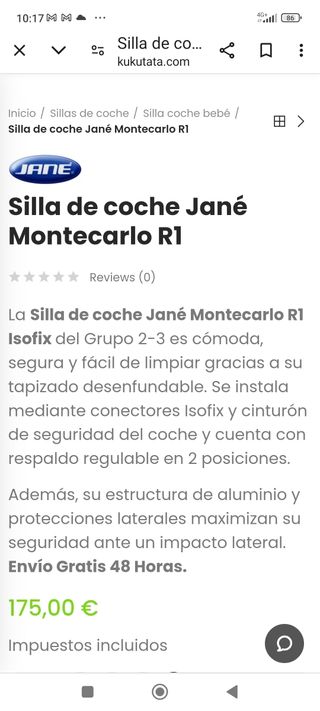Silla Coche