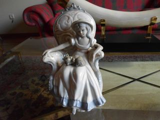 Porcelana lote 2 señoritas