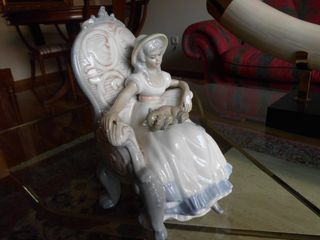 Porcelana lote 2 señoritas