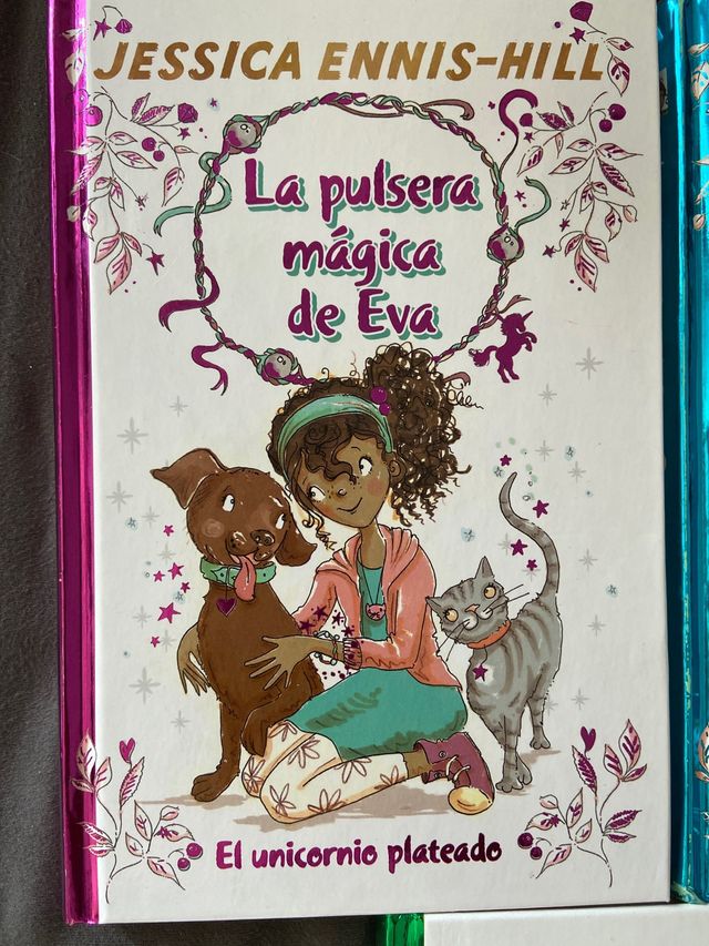 La pulsera mágica de Eva, 1. El unicornio plateado