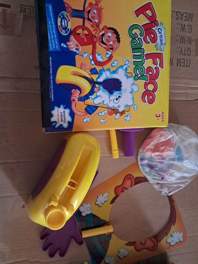 Torte in faccia gioco da tavolo