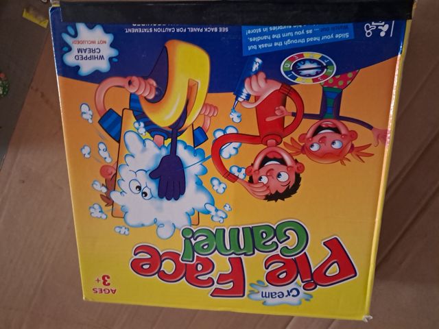 Torte in faccia gioco da tavolo