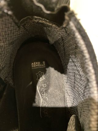 Botines de piel descanso simpatex T42