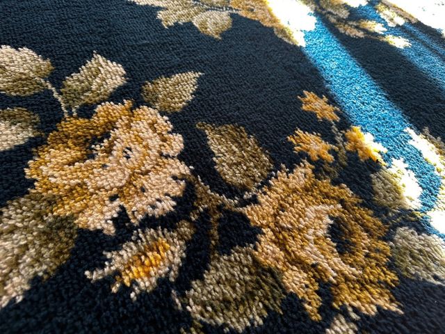 Alfombra Vintage Años 80 LEACRIL Estado Impecable