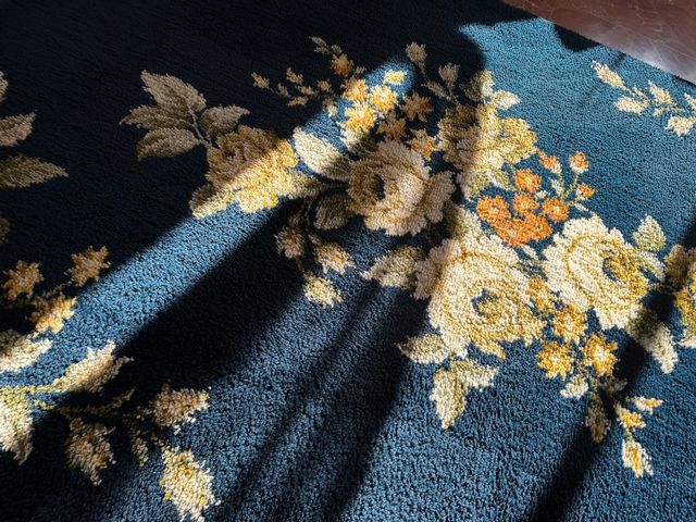 Alfombra Vintage Años 80 LEACRIL Estado Impecable