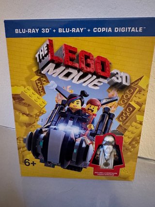 Bluray 3d The LEGO Movie edizione con minifigure