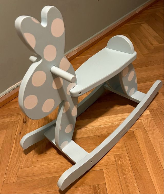 Caballo balancin madera