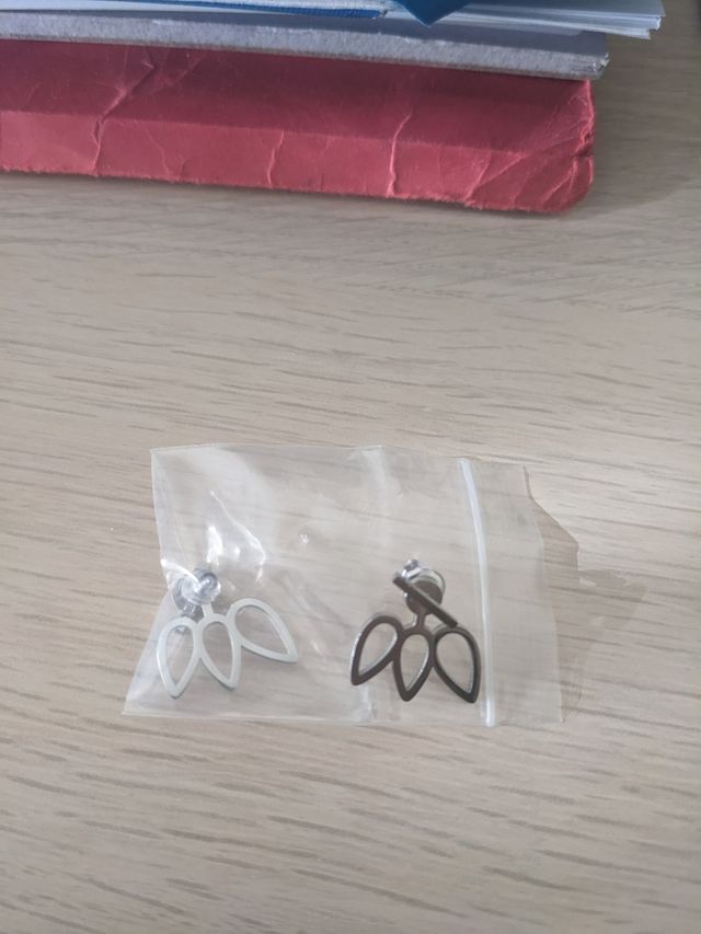 Pendientes acero inoxidable