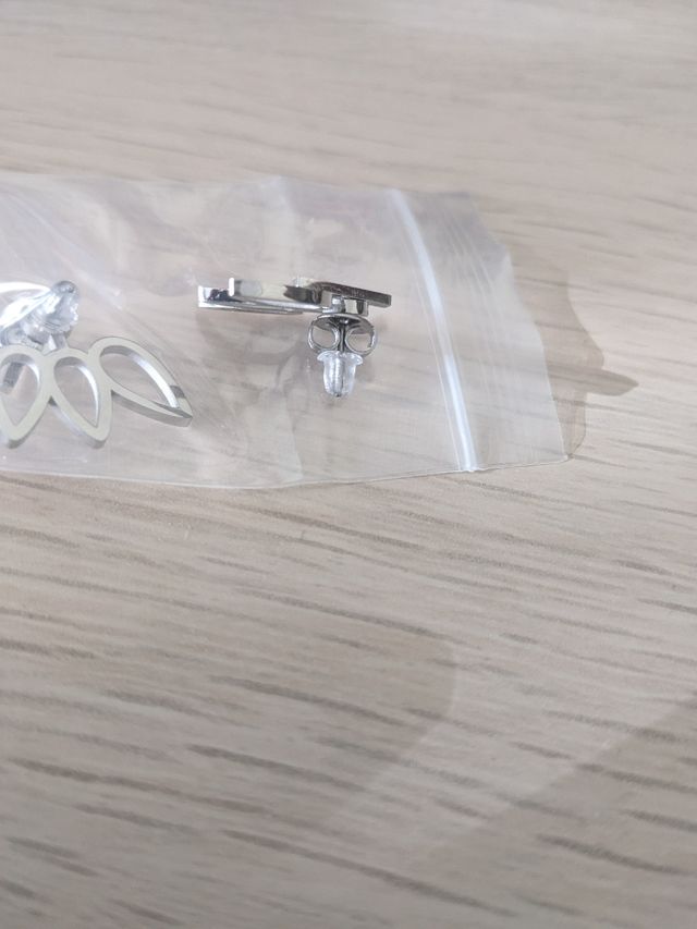 Pendientes acero inoxidable