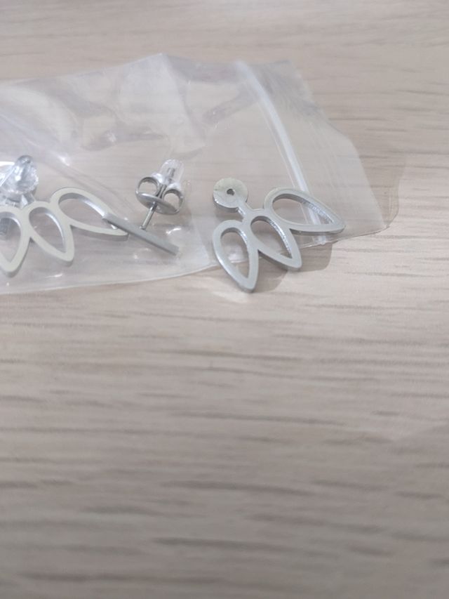 Pendientes acero inoxidable