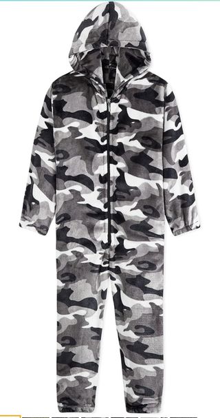 Pijama de una pieza camuflaje 12/13 años