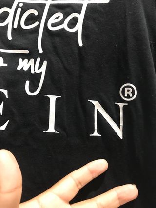 Philipp Plein Camiseta Statement talla XS