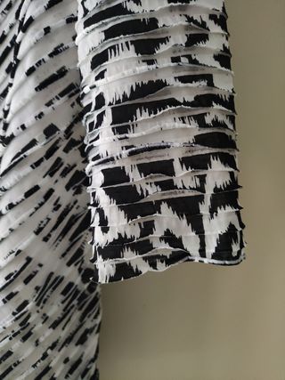 Blusa larga manga 3/4