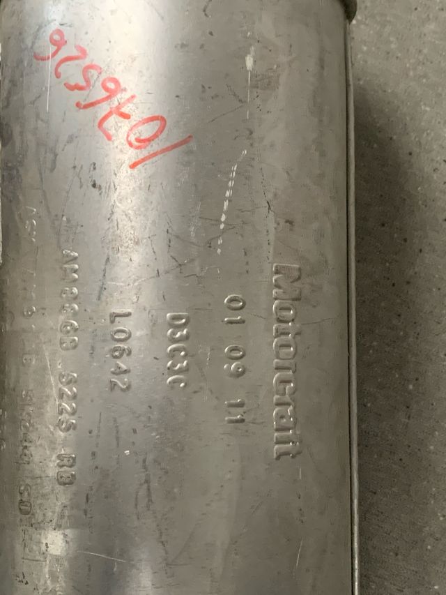 Silencioso trasero ford Escort / Orion