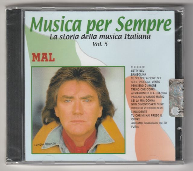 Mal I Successi CD Nuovo e Sigillato Furia. Betty B