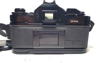 Canon A- 1 con objetivo Canon f=50mm/1:1,8 S.C.