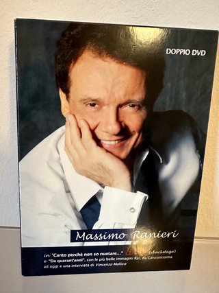 Dvd Massimo Ranieri live Canto perché non so nuot.