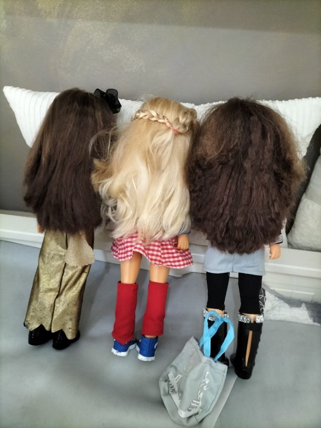 Lote 3 muñecas Nancy niña