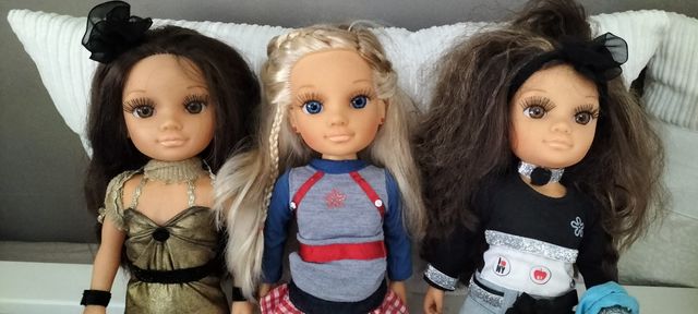 Lote 3 muñecas Nancy niña