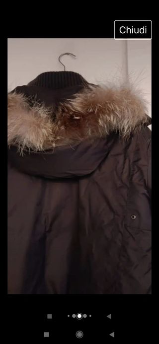 Piumino bomber trussardi