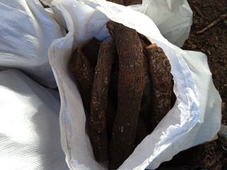 Sacos de leña Seca. Santo Tomé del Puerto