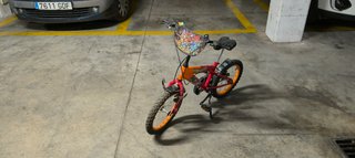 Bici 16 pulgadas para niño de 4-9 años