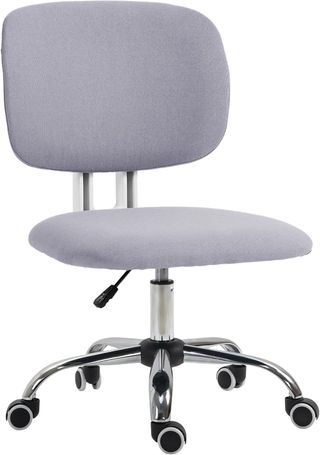 Sedia da Ufficio ad Altezza Regolabile in Tessuto