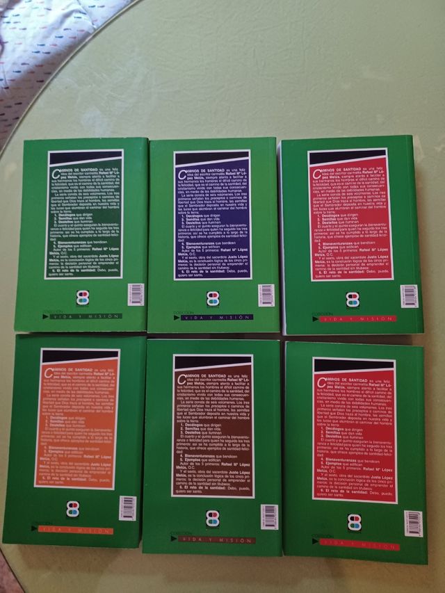 Caminos de Santidad. ( Obra completa) 6 tomos.