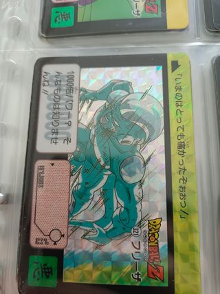 Carddass Hondan Dragon ball originales 1a edición