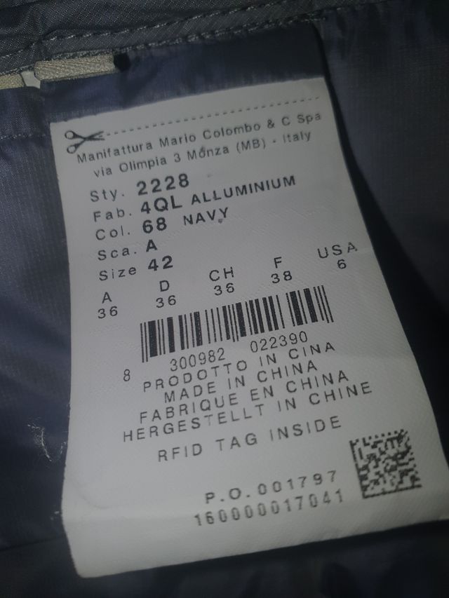 Piumino donna Colmar