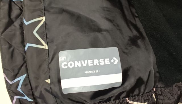 Giubbino Converse bambina 4-5 anni