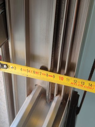 Ventana corredera aluminio climalit