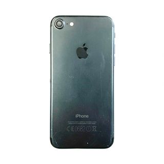 BACK COVER SCOCCA POSTERIORE TELAIO IPHONE 7 NERO