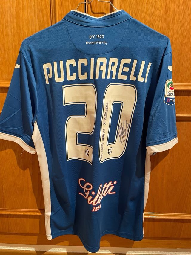Camiseta Empoli Fc 15/16 (Pucciarelli 20 firmada)