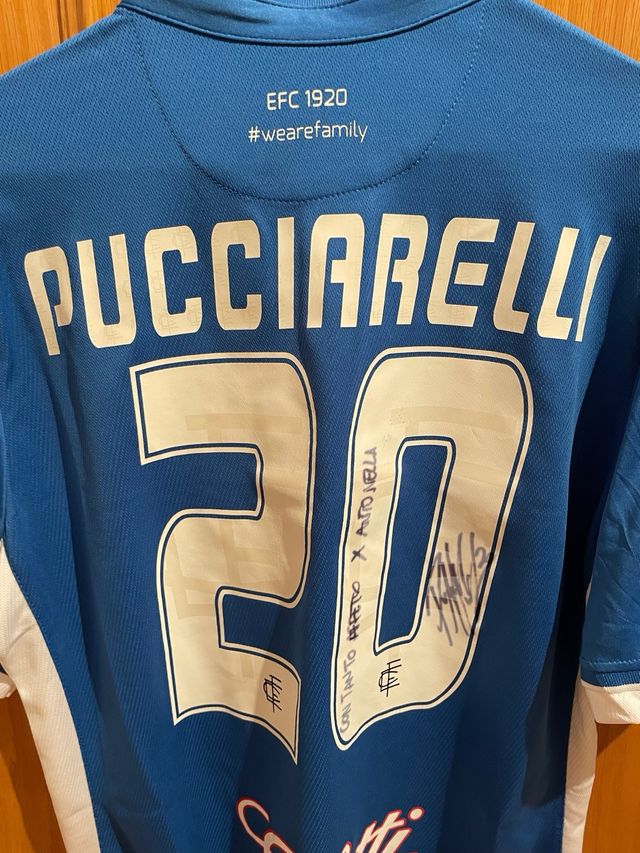 Camiseta Empoli Fc 15/16 (Pucciarelli 20 firmada)