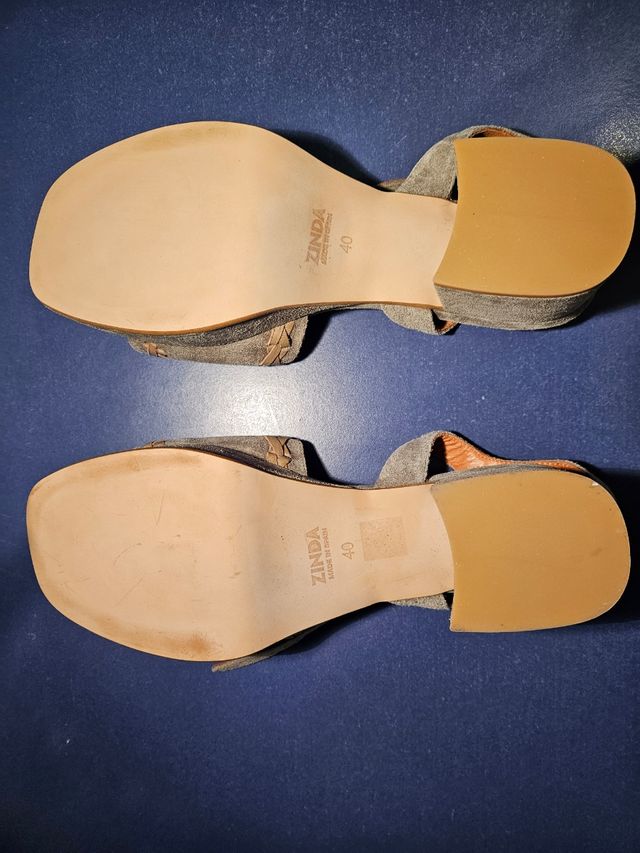 Sandalias Zinda talla 40