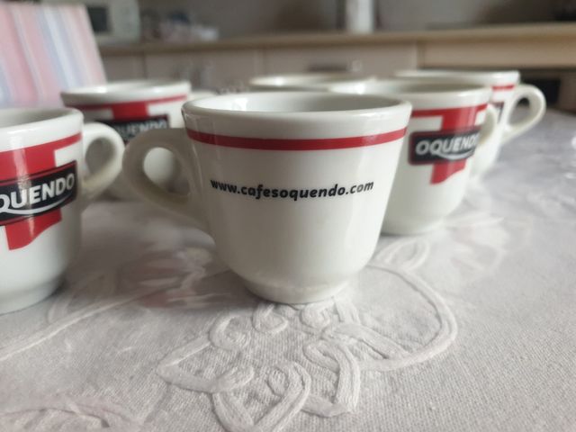 6 tazas de café Oquendo