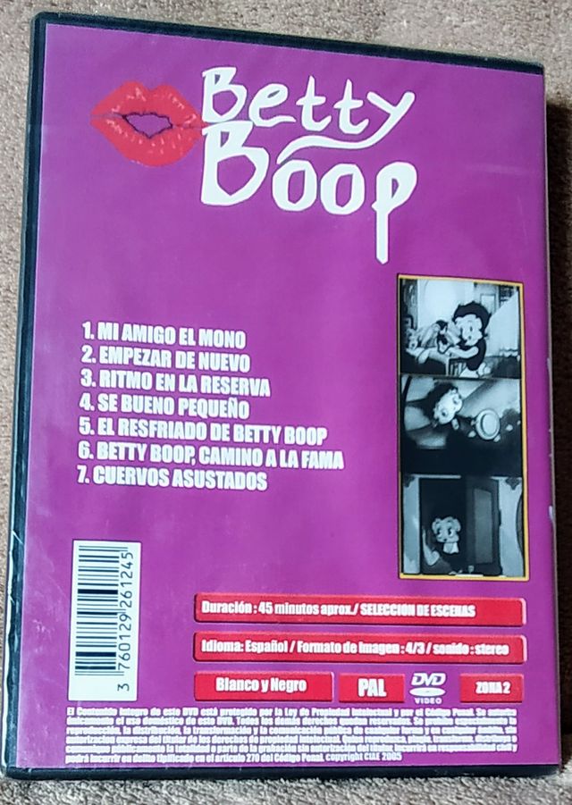 Betty Boop Vol.1 y 2. Colección CD doble.
