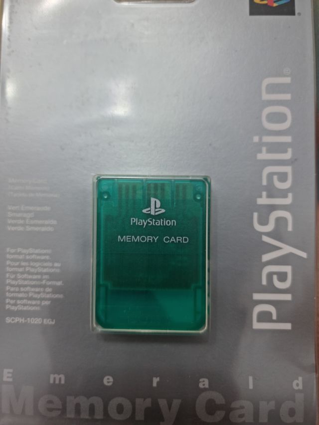 Memory Card PS1 Precintada