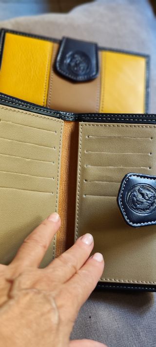 Billetera piel mujer- NUEVA