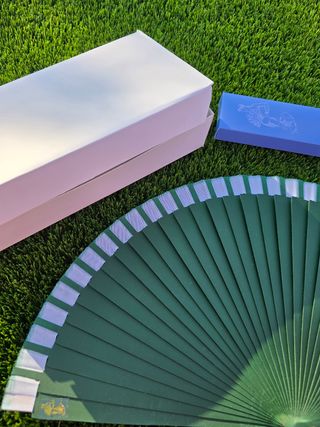 Abanicos Nerja de madera, sueltos o lote