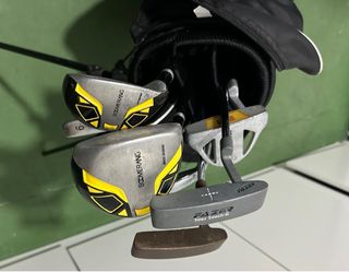 Bolsa de golf infantil con palos incluidos