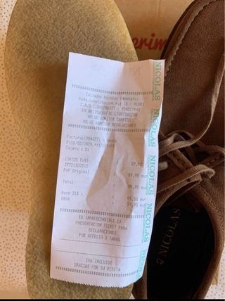 Zapatos piel marrón 43