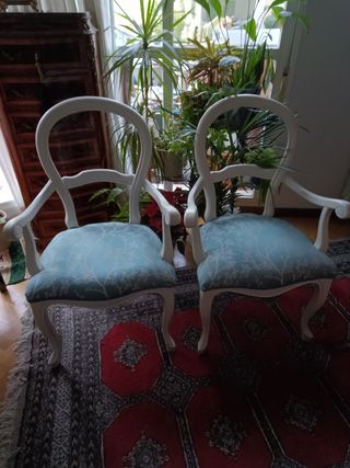 Pareja de Butacas isabelinas