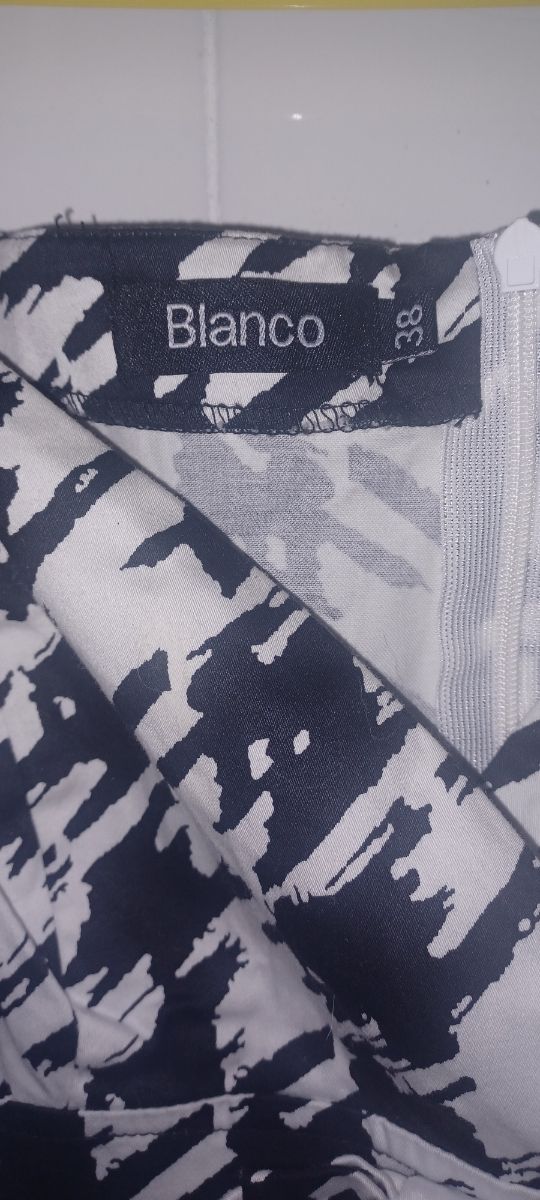 Vestido pata de gallo