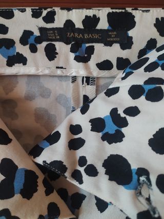 Pantalón ANIMAL PRINT / ZARA TALLA S