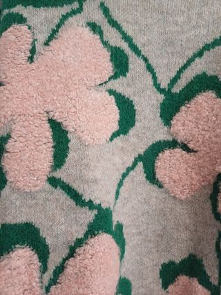 Jersey  mujer flores