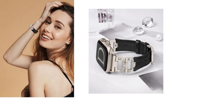 🥰Correa cuero Wearlizer compatible Apple Watch