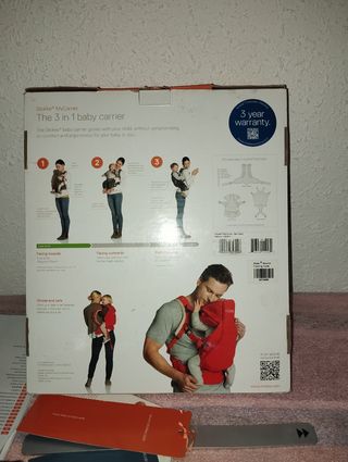 Mochila portabebés 3 en 1