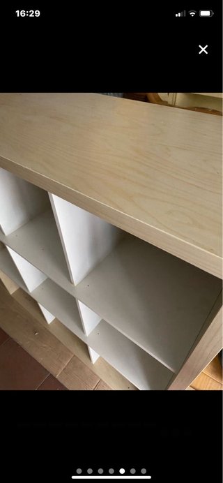 Estanteria  mueble de 18 departamente